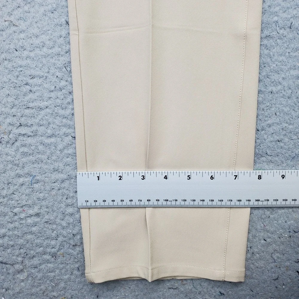 Dunning Golf Chino Pants Mens 36/32 Tan Performance Stretch Quick Dry D7S21P068